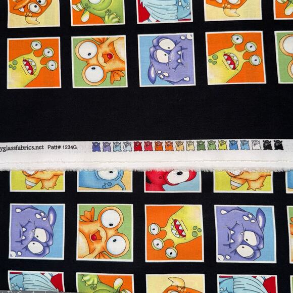 Monster’ocity by Shelly Designs for Henry Glass Fabrics - 1 Yard - Halloween - Picture 9 of 9
